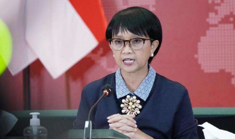 Retno Ingatkan Kembali Dunia Pentingnya Berbagi Vaksin Covid-19