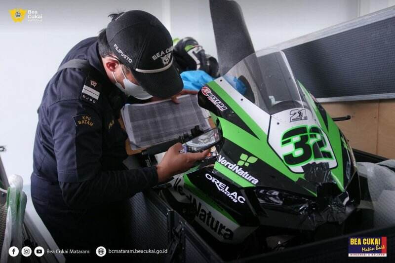 Klarifikasi Bea Cukai dan MGPA Soal Pembongkaran Logistik Ducati WSBK