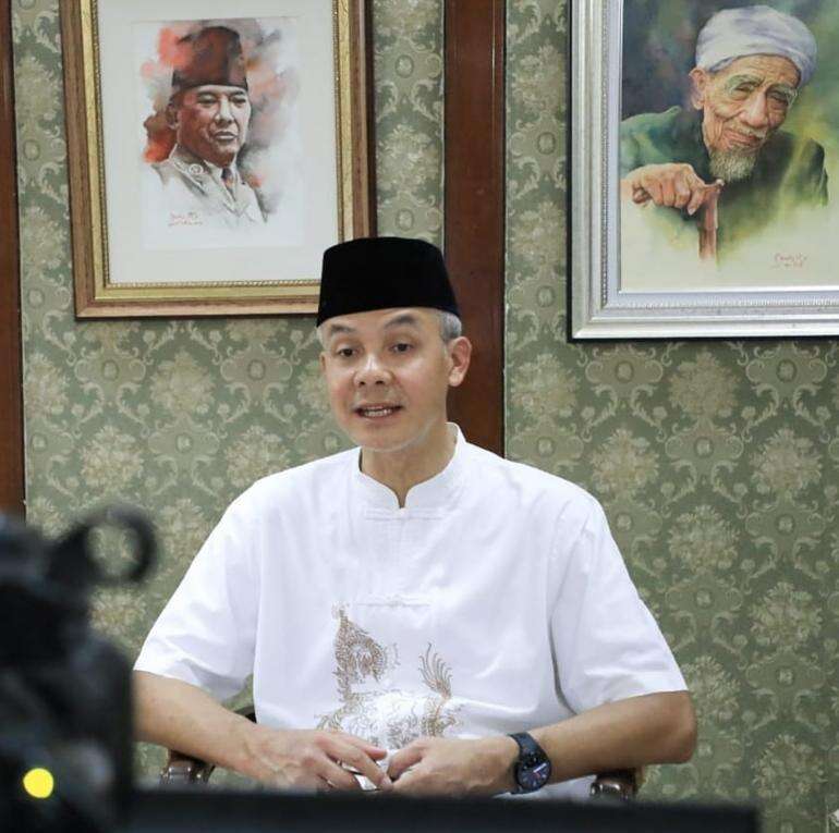 Ganjar Pranowo Ajak Masyarakat Warisi Api Perjuangan Para Pahlawan