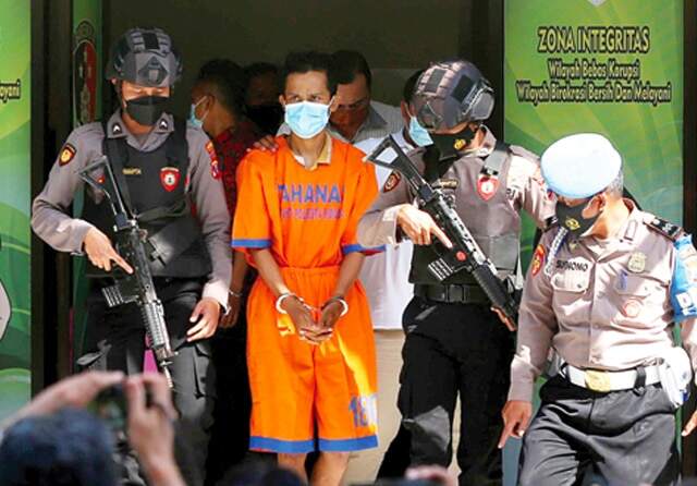 Di Sidoarjo, Pencabul 25 Anak Divonis 15 Tahun dan Denda Rp 1 M
