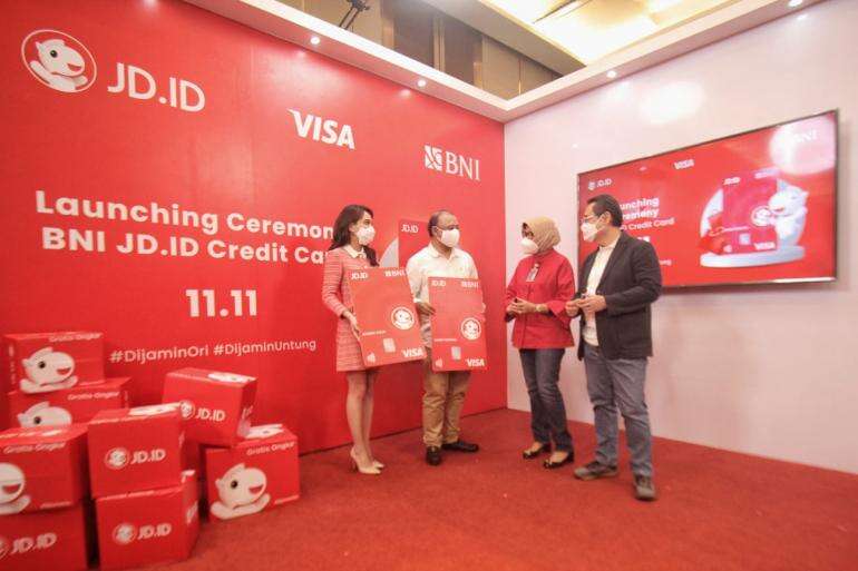 Kolaborasi Dengan JD.ID, Transaksi Kartu Kredit BNI Naik 4,3 Persen
