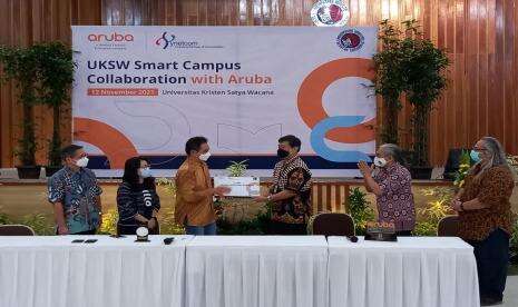 UKSW Gandeng Aruba Kembangkan IoT Based Campus