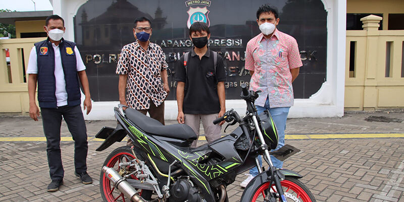 Lagi Patroli, Polres Tanjung Priok Ungkap Motor yang Dicuri 12 Tahun Lalu