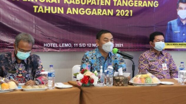 Pemkab Tangerang Dorong Penguatan dan Maturasi Sistem Pengendalian Intern Pemerintah Terintegrasi