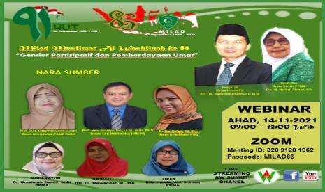 Muslimat Al Washliyah Rayakan Milad ke-86