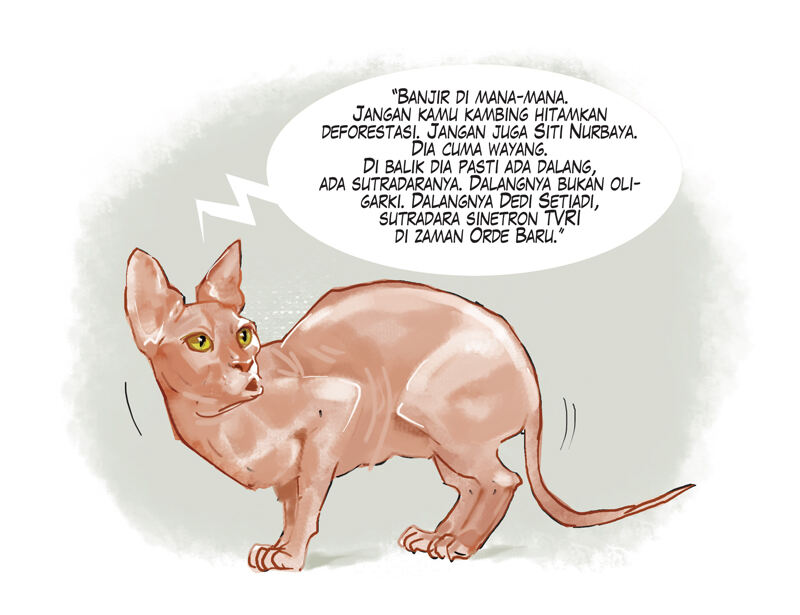 Kucing Gundul Oligarki