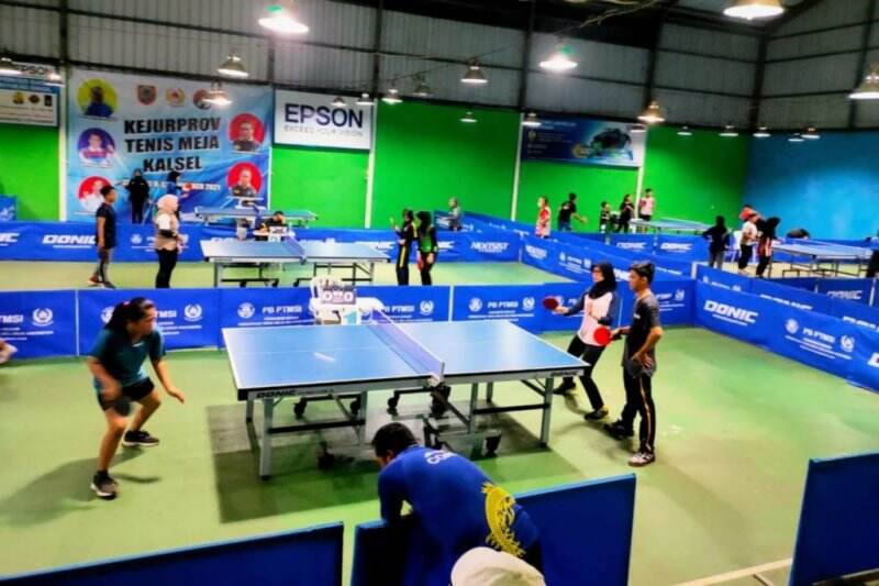 Kejurprov Tenis Meja 2021, HSS Borong 9 Medali