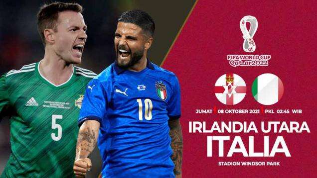 Prediksi Kualifikasi Piala Dunia Irlandia Utara vs Italia: Dihantui Cedera, Gli Azzurri Hadapi Ujian Berat