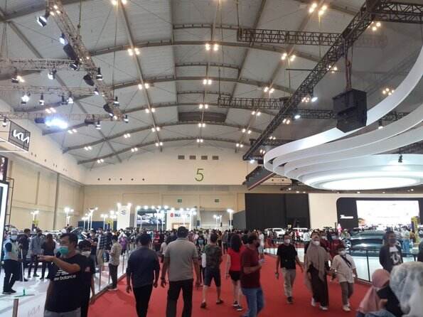 Tangerang PPKM Level 1, Kapasitas Pengunjung GIIAS Mencapai 75 Persen