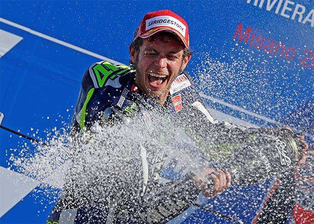 Valentino Rossi Puas Start dari Posisi ke-10 di Balapan Terakhir MotoGP