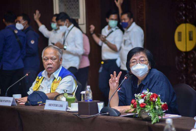 Jelang KTT G20 Menteri LHK, Menteri PUPR Dan Gubernur Bali Pimpin Showcase Mangrove