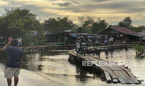 BNPB: 33.221 Warga di Sintang Masih Mengungsi
