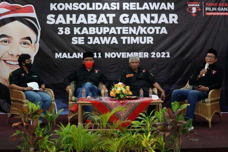 Gelar Konsolidasi, Relawan Sahabat Ganjar Jatim Susun Strategi