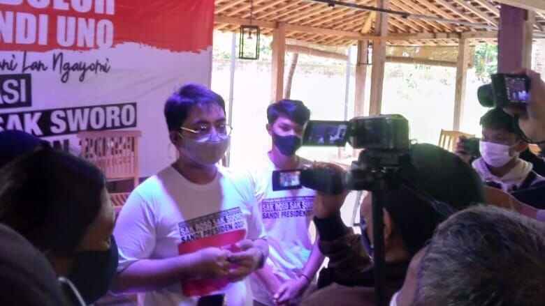 Relawan dari DIY-Jateng Dukung Sandi Uno Maju Kontestasi Pilpres 2024