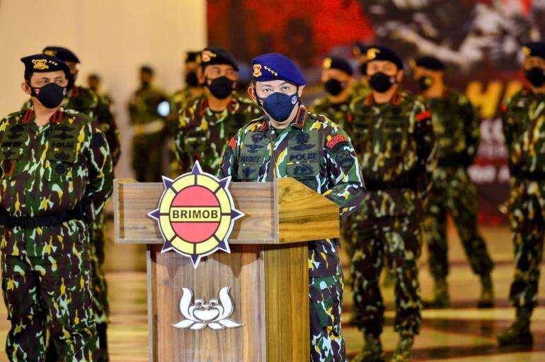 Pastikan Terus Berikan Layanan Terbaik Untuk Rakyat Dan Negara, Kapolri Bakal Naikkan Bintang Dankor Brimob