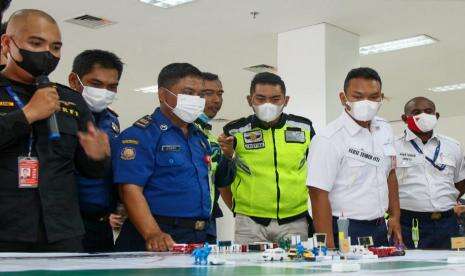 Bandara Ahmad Yani Gelar Simulasi Hadapi Situasi Darurat