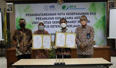 Maksimalkan Merdeka Belajar, UNS-BPJS Jalin Kerja Sama