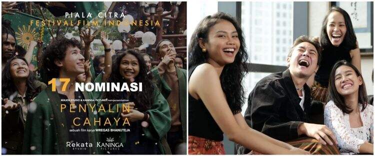 Percaya diri, ini potret 5 pemain `Penyalin Cahaya` tanpa makeup