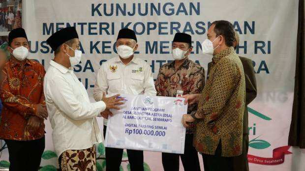 Kolaborasi Bareng Astra, Kemenkop UKM Dorong Digital Smart Farming di Semarang