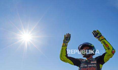 In Picture: Momen Balapan Terakhir Valentino Rossi di MotoGP