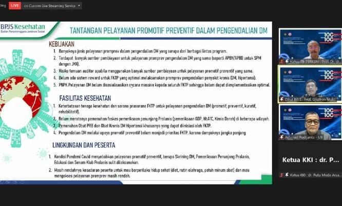 Tekan Kasus Diabetes, Promotif Preventif FKTP Perlu Diperkuat