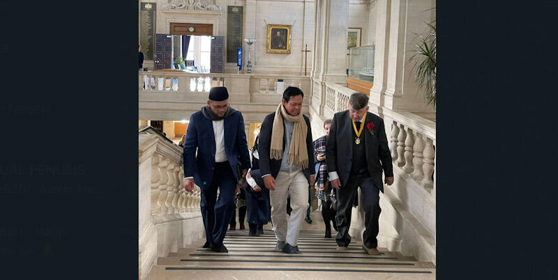 Dijamu Makan Siang Oleh Orang Kepercayaan Ratu Elizabeth, Wakil Ketua DPD RI Bicara Soal Iklim Hingga Brexit
