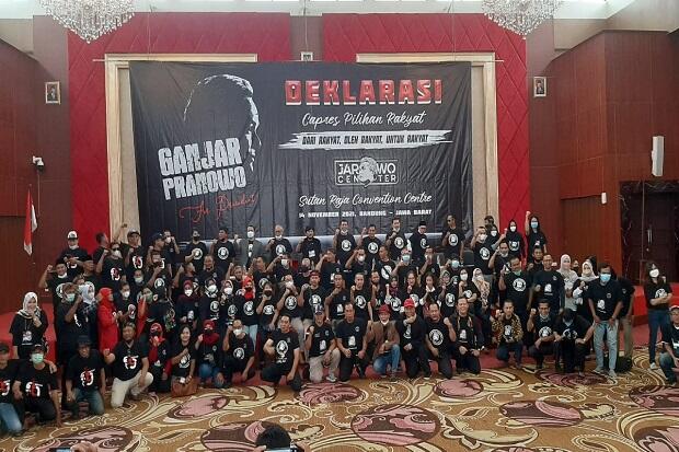 Deklarasi Dukung Ganjar Pranowo, Kombatan Bikin Jarwo Center