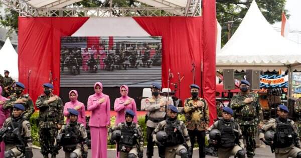 76 Tahun Korps Brimob, Plt Gubernur Sulsel Harap Semakin Profesional