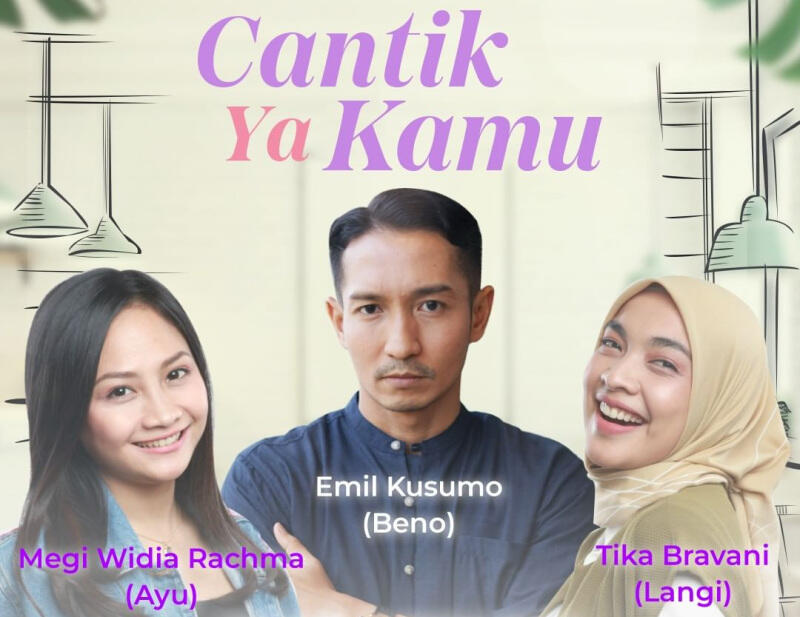Episode 2 Vision+ Original Cantik Ya Kamu, Ini Kisah Awal Mula 3 Tokoh Utama Bertemu