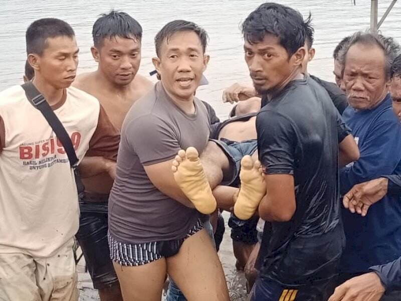 Sempat Melambai Sebelum Pria Gowa Ini Lenyap di Arus Sungai Jeneberang