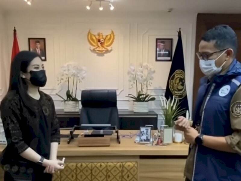 Susul Istri ke Amerika, Sandiaga Uno Percayakan Angela Tonoesoedibjo jadi Menteri
