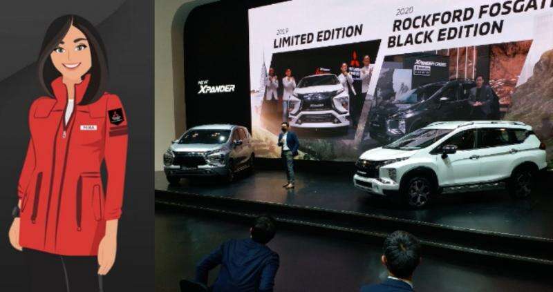 Mitsubishi Kenalkan Robot Virtual Cantik Bernama MIRA di GIIAS 2021