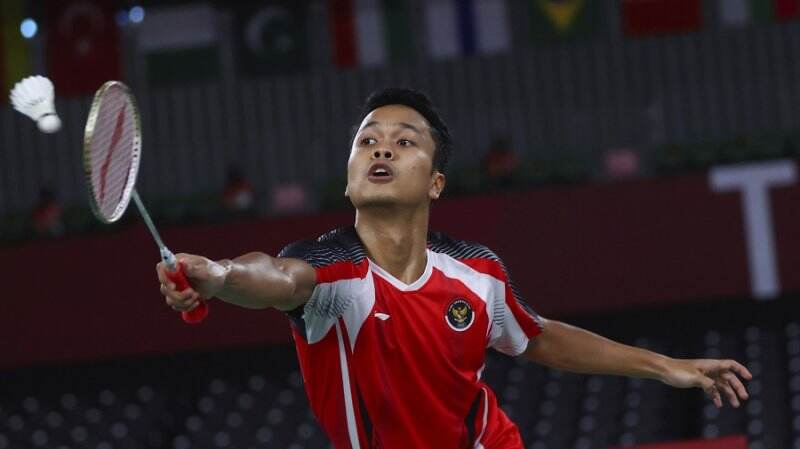 Gugur di Babak Pertama Indonesia Open 2021, Anthony Sinisuka Ginting Kecewa Berat