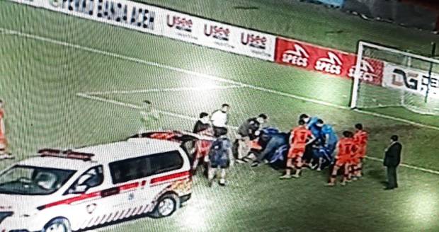 Liga 1: Pelatih Persiraja Cemaskan Ramadhan Usai Terkapar Saat Lawan Persib