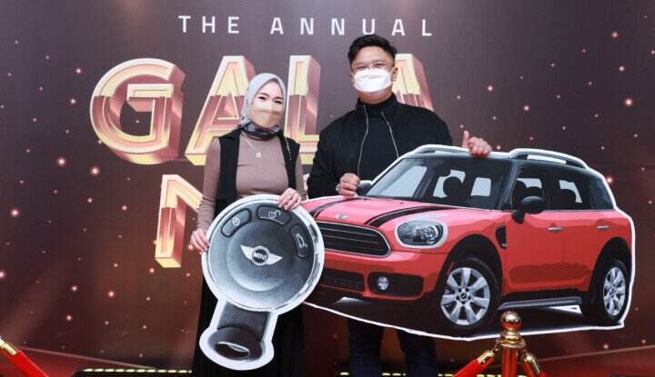 The Annual Gala Night SiCepat Ekspres Bertabur Hadiah Mewah, Ada mobil Mini Cooper Countryman