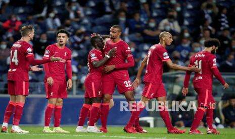 Liga Champions, Susunan Pemain Liverpool Vs Porto