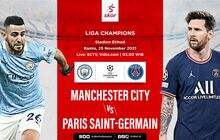 LIVE Update Manchester City vs PSG di Liga Champions