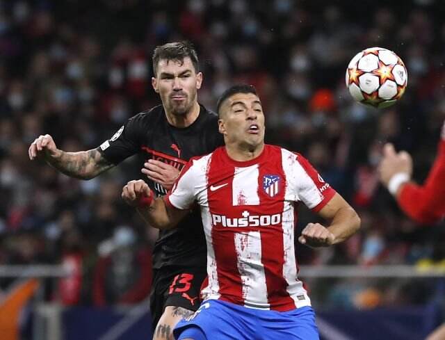Atletico Madrid vs AC Milan Imbang Tanpa Gol di Babak Pertama