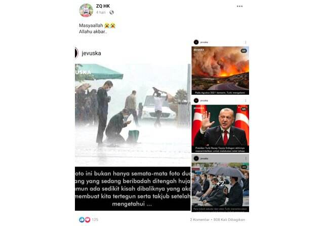 Foto Lama di Turki Diberi Keterangan Tidak Sesuai
