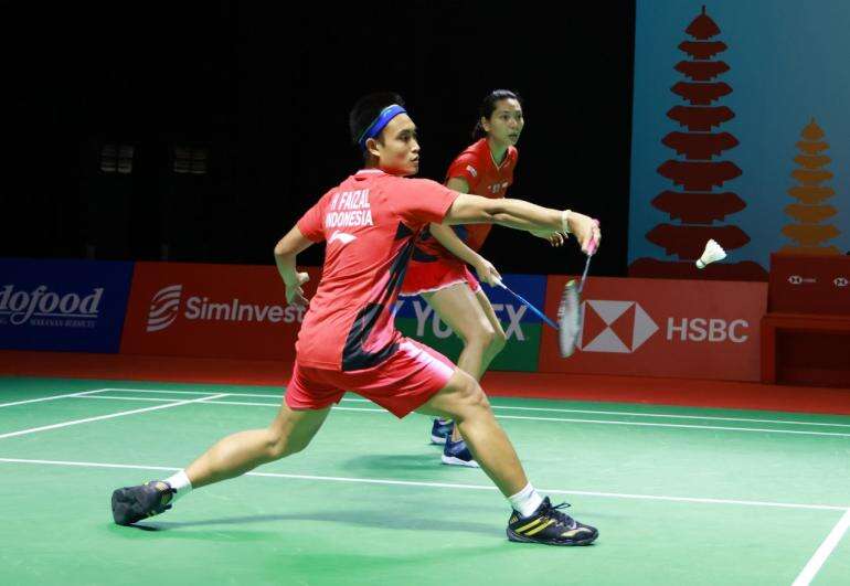 Indonesia Open 2021 Hafiz/Gloria Nyaris Terkecoh Lawan