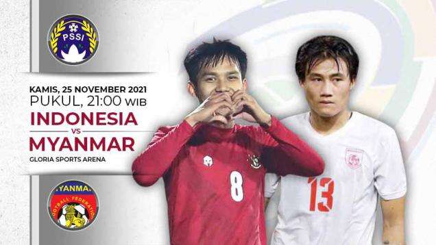 Jadwal Laga Timnas Indonesia vs Myanmar Hari Ini: Tak Sekadar Ukur Kekuatan