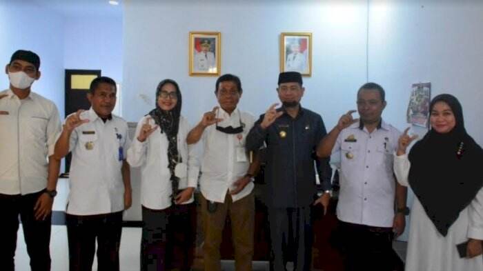 Dinas Kominfo Sidrap Terima Kunjungan Anggota Komisi Informasi Sulsel