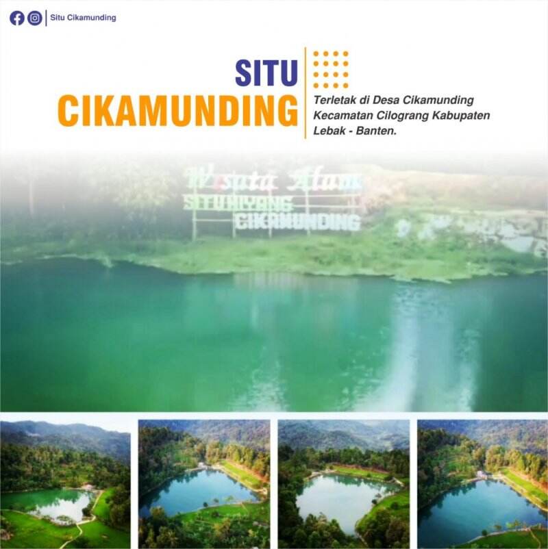 Gaes Ada Danau Indah dan Bersejarah Antara Sawarna-Pelabuhan Ratu; Namanya Situ Hiang Cikamunding