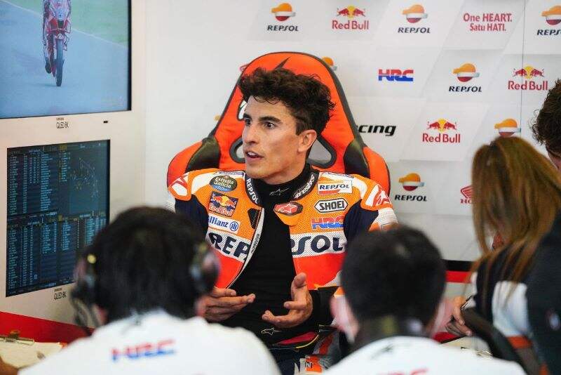 Meski Alami Gegar Otak dan Gangguan Penglihatan, Marc Marquez Curhat kepada Loris Capirossi Masih Mau Balapan