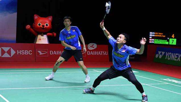 Main Bagus, Ahsan/Hendra Bongkar Penyebab Kekalahan di Babak Pertama Indonesia Open
