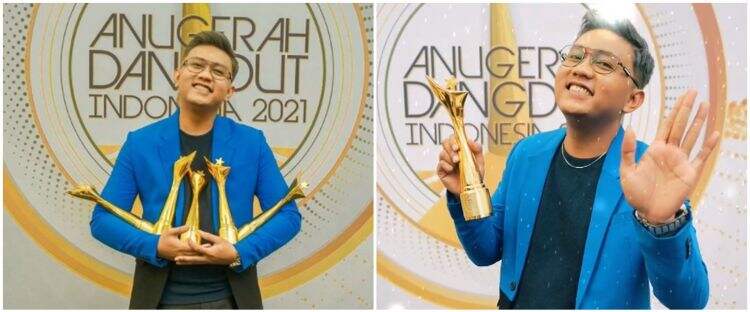 Borong piala, ini 5 potret Denny Caknan di Anugerah Dangdut Indonesia