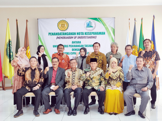 Bersinergi Jalankan Merdeka Belajar, Uncip dan Unper Jalin Kerja Sama