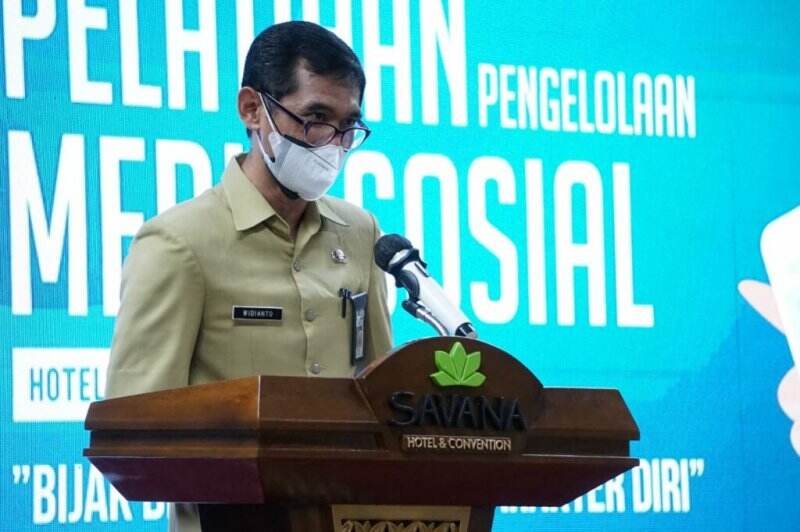 Latih Kelola Medsos, Kadiskominfo: Bermedia Sosial Jangan Menjadikan Kita Antisosial