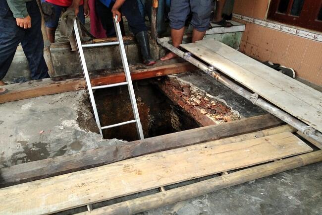 Tragis, Kakak-Adik Tewas di Dalam Septic Tank