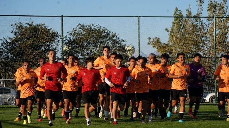 Jelang Hadapi Timnas Myanmar, Timnas Indonesia Terus Genjot Latihan Fisik